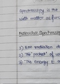 Spectroscopy