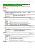 ECO 550 Sample Final Exam (500 Questions and all correct  Answers)Strayer University 