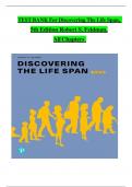 Test Bank For Discovering the Life Span, 5th Edition By Robert S. Feldman All Chapters LATEST