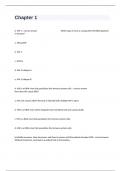 Chapter 1 Complete Exam Guide Practice Questions And Answers.