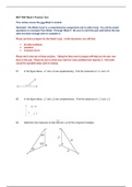 MAT 1500 Week 5 Quiz Practice Test - Prepare for the MAT1500 Week 5 Quiz ⦁Practice problems, Solutions and Common errors.