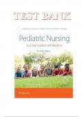 Test Bank - for Pediatric Nursing A Case-Based Approach Second,  Edition by GANNON TAGHER, LISA KNAPP, All Chapters | Complete Guide A+