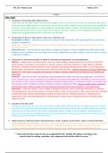 NR 226- Exam 2 Study Guide   Case NR226 / NR 226- Exam 1 Study Guide