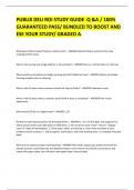 PUBLIX DELI ROI STUDY GUIDE Q &A / 100%  GUARANTEED PASS/ BUNDLED TO BOOST AND  ESE YOUR STUDY/ GRADED A+