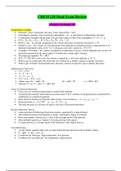 CHEM 120 Final Exam Review (Version 2)/ CHEM120 Final Exam Review (New 2020): Chamberlain College Of Nursing