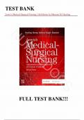 Test Bank - for Lewis's Medical-Surgical Nursing 11th Edition by Mariann M. Harding,  All Chapters | Complete Guide A+