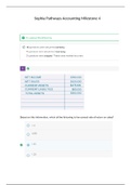 Sophia Pathways Accounting Milestone 4                