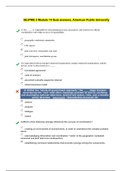 SEJPME 2 Module 14 Quiz answers, American Public University:LATEST