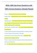 REAL 4000 Uga Exam Questions with 100% Correct Answers | Already Passed