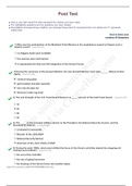 SEJPME I Post Test / SEJPME I Post Test:LATEST 2021