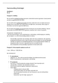 Samenvatting Syllabus Histologie en Cytologie (compleet)