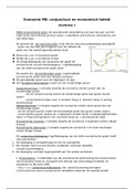 Samenvatting van het boekje: Conjunctuur en Economisch beleid van de serie Economieboekjes: Praktische Economie