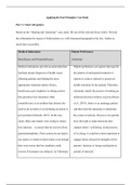 Summary  PHI-413V (PHI413V) (PHI-413V (PHI413V) PHI 413V Topic 3 Assignment; Case Study on Biomedical Ethics in the Christian Narrative Applying the Four Principles: Case Study.