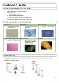 Samenvatting Algemene Biologie deel A - VUB