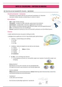 Samenvatting Algemene Biologie WPO - VUB