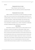 Benchmark SPD 510.docx   SPD-510  Benchmark-Due Process Case Study  College of Education, Grand Canyon University  SPD-510: Professional, Ethical, and Legal Practices and Policies in Special Education  Benchmark-Due Process Case Study  Stephen is an autis