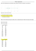 MATH 225N Week 3 Central Tendency Questions and Answers.