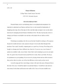 Finance reflection.docx   UNV-103  Finance Reflection  College Name, Grand Canyon University  UNV-103: University Success  FINANCE REFLECTION  Personal finance can be overwhelming when it is not planned and unorganized. It is important to understand your 