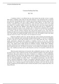 essay 3.docx     Consensus-Building Road Map  HLT 305  A healthcare facility is not different than any other business that provides services to people. What makes a healthcare center stand out from other businesses is the expectations that its customers h