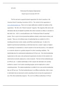 Professional Development Opportunities.docx   SCN-501  Professional Development Opportunities   Grand Canyon University SCN-501   The first and most recognized national organization for school counselors is the American School Counseling Association (ASCA