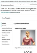 Tanner Bailey Pain Management Shadow Health Focused Exam- Transcript