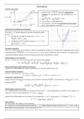 AP Calculus: Derivatives