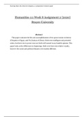 Hum 111 Week 8 Assignment 2 {2020} | Hum111 Week 8 Assignment 2 _ Graded A