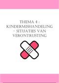 Hoofdstuk 4 (ODW2) : kindermishandeling - situaties van verontrusting 