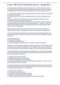 Exam 1 OB NCLEX Questions/Answers_ Spring 2023.