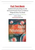 Test Bank Applied Pathophysiology For The Advanced Practice Nurse 1st Edition By Dlugasch, Story Isbn-9781284150452