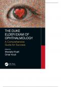 The Duke Elder Exam of Ophthalmology: A Comprehensive Guide for Success.