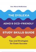 The Dyslexia, ADHD, and DCD-Friendly Study Skills Guide.