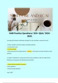 NAB Practice Questions/ 205+ Q&A/ 2024-2025. 