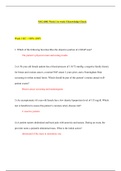 NSG 6001 Week 1, 2, 3, 4, 5 Knowledge Check Quiz / NSG6001 Week 1, 2, 3, 4, 5 Knowledge Check Quiz (Latest, 2020): South University (100% Correct Q & A)