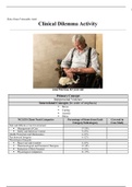 Elder Abuse/Vulnerable Adult Clinical Dilemma Activity John Peterson, 82 years old (answered)