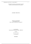 Organizational Development and Change - HRMD 650 > Case Study 2 - Ben and Jerry’s (complete latest solution) Score: 90 / 100 - 90 %