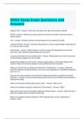 SNSA Study Exam Questions and Answers