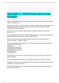 SonicWALL – SNSA Exam with correct Answers