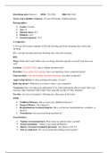 NURS 680 B week 4-A 54-year old woman complain of left side drooling and facial drooping since earlier this morning. Case Study. 