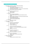 Maryville University - NURS 612 AHA Exam 2 Study Guide from Chen Walta Review. AHA Exam 2 Study Guide from Chen Walta Review