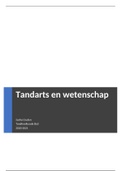 TANDARTS EN WETENSCHAP SAMENVATTING