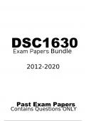 DSC1630 Exam pack 2024(Introductory Financial Mathematics)