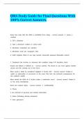 QMA Study Guide for Final Questions With 100% Correct Answers..