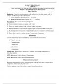 REM BIOLOGY Class note 2 Questions & 100% Verified Correct Answers with complete solutions (Latest update 2024 2025