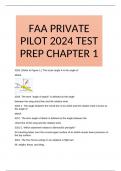 FAA PRIVATE PILOT 2024 TEST PREP CHAPTER 1