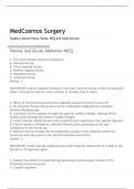 MedCosmos Surgery Hernia and Acute Abdomen MCQ