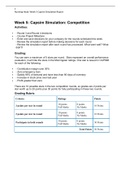 Week 5 Capsim Simulation Complete