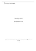 ENG 225 Week 2 Assignment.docx    Film Analysis: Goodfellas  name  ENG225 Introduction to Film  Explain genre theory anddescribe the conventions and attributes of the genre you have selected.  As readers we often think of genres as a type of writing style