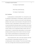 Week 5 Assignment.docx  The Ambiguity of Capital Punishment  PHI 208: Ethics and Moral Reasoning  The Ambiguity of Capital Punishment  Part 1: Introduction  Is capital punishment ever ethically justifiable?  If so, in what specific cases and for what purp