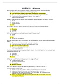 NURS 6551 Midterm 2021 Comprehensive Question & Top Notch Answers